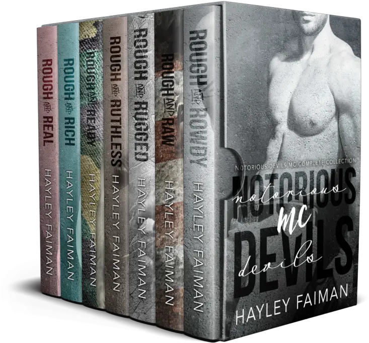  Notorious Devils Box Set Author Hayley Faiman Erotic Png Box Transparent Background