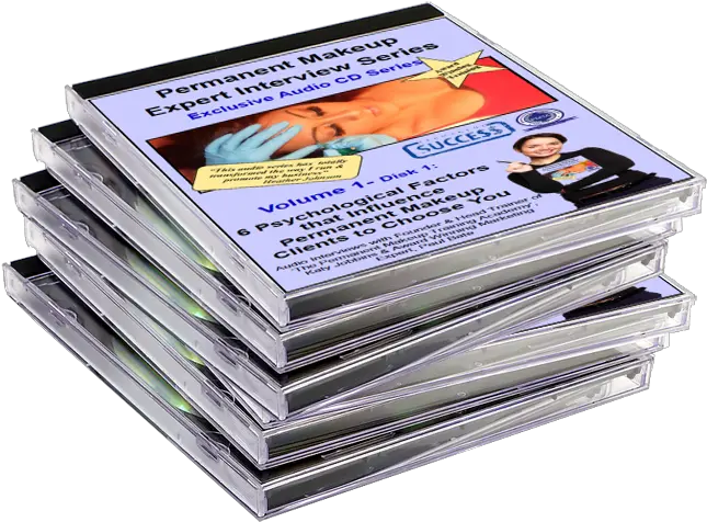  The Permanent Makeup Expert Cd Stack Png Clipart Full Horizontal Stack Of Paper Png