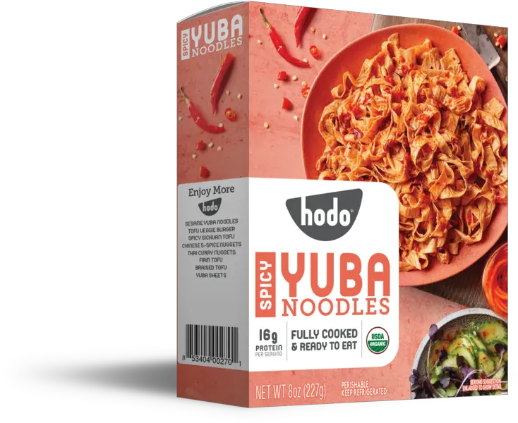  Spicy Yuba Noodles U2014 Always Plant Based Always Delicious Hodo Whole Foods Yuba Noodles Png Noodles Transparent