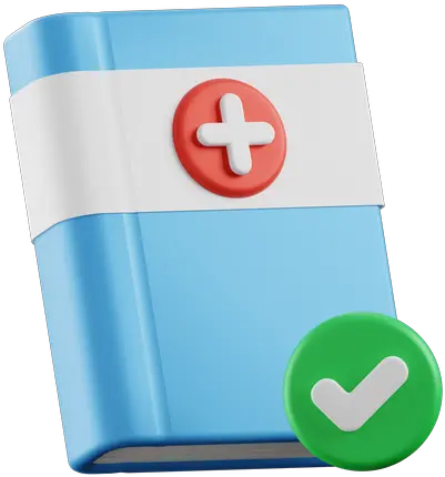  Medical Book Icon Download In Colored Outline Style Vertical Png Medical Folder Icon