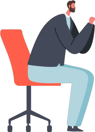  Sitting Chair Png Chair Icon Vector