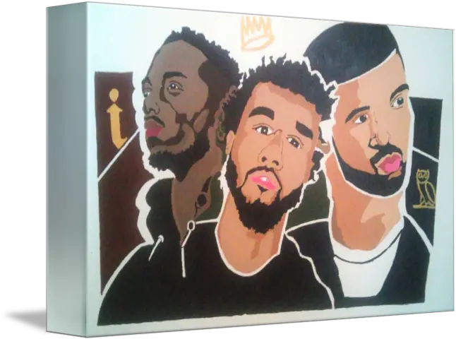  J Drawing Cole Picture 1418265 Drake J Cole Kendrick Art Png J Cole Png