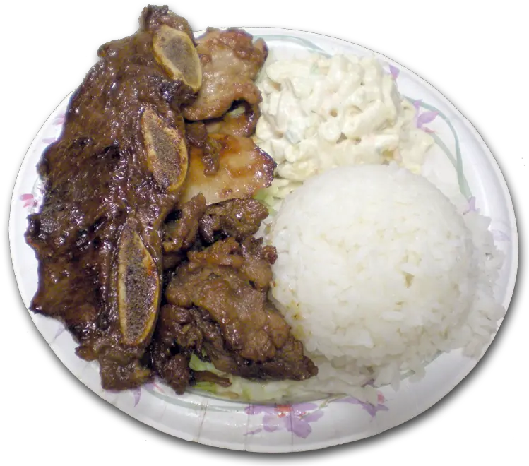  Hd Hawaiian Bbq Mix Plate Lunch Hawaii 356901 Png Plate Lunch Hawaiian Mixed Plate Food Plate Png