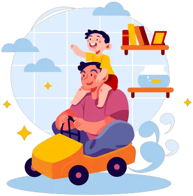  Driving Car With Son Illustrations Images U0026 Vectors Illustration Png Mountain Car Icon