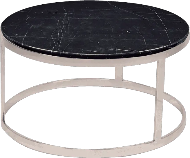  Round Marble Coffee Table Black Marquina Coffee Table Png Coffee Ring Png