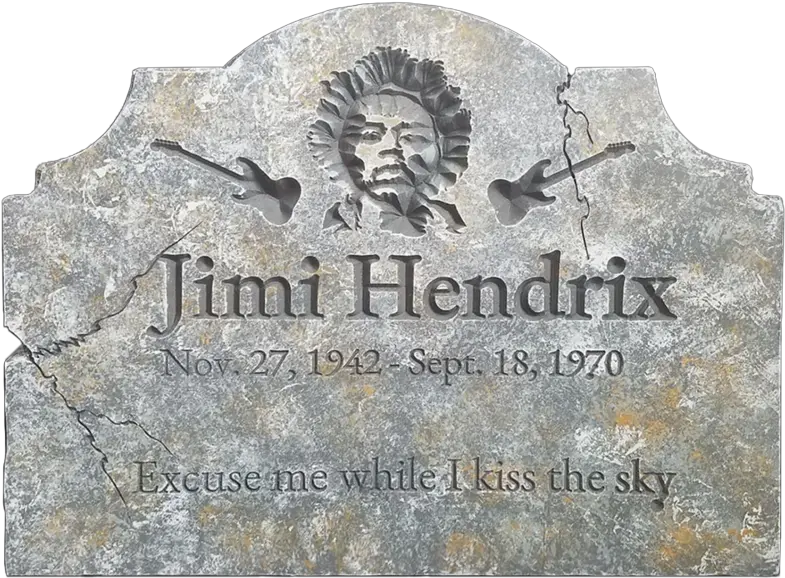  Jimi Hendrix Hayes Haunt Commemorative Plaque Png Jimi Hendrix Png