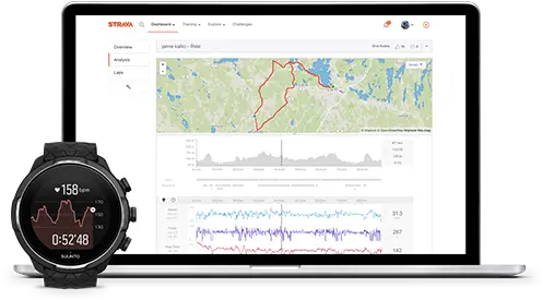  Connect Your Suunto Watch With Strava The Network For Suunto Strava Png Watch Transparent Online