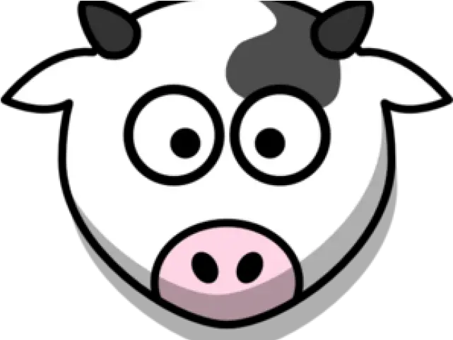  Cartoon Cow Face Cow Clipart Png Cow Face Png