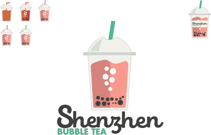  Shenzhen Bubble Tea By Davis J Kane Clip Art Png Tea Logo