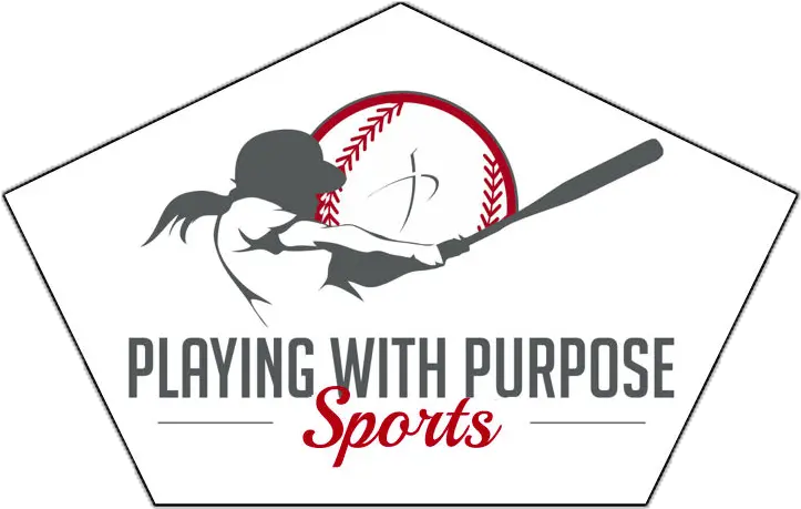  Playing With Purpose Logo Home Plate Softball Png Home Plate Png