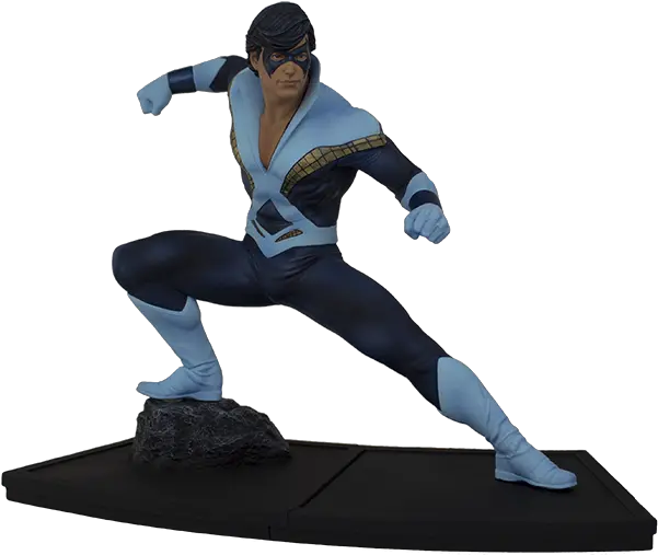  The New Teen Titans Nightwing Statue Exclusive Fictional Character Png Super Heroes Icon