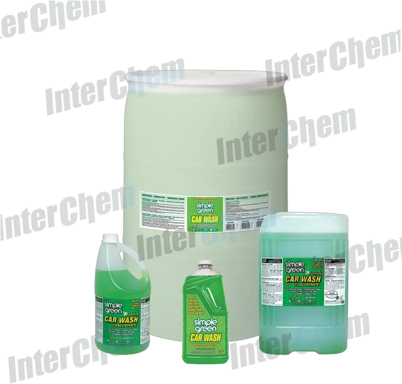  Interchem Limited Simple Green Car Wash Concentrated Plastic Bottle Png Green Car Png