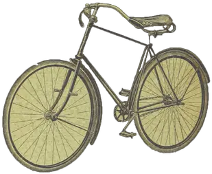  Man Stickpng Transparent Bike Bicycle Png