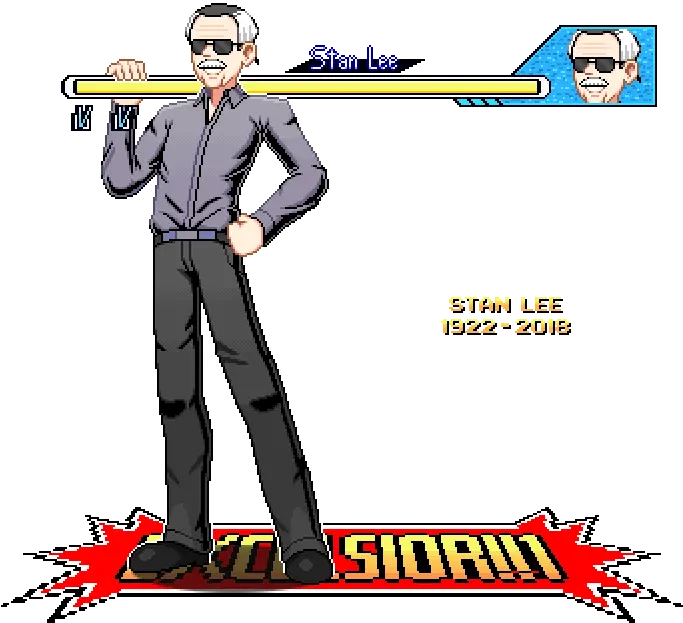  Stan Lee Png Stan Lee Sprite Stan Lee Png