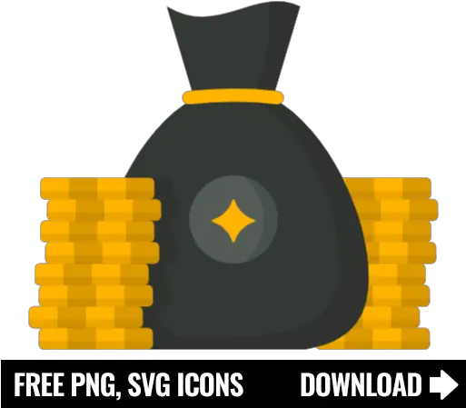  Free Gold Bag Icon Symbol Png Svg Download Fitness Icon Png Coin Purse Icon