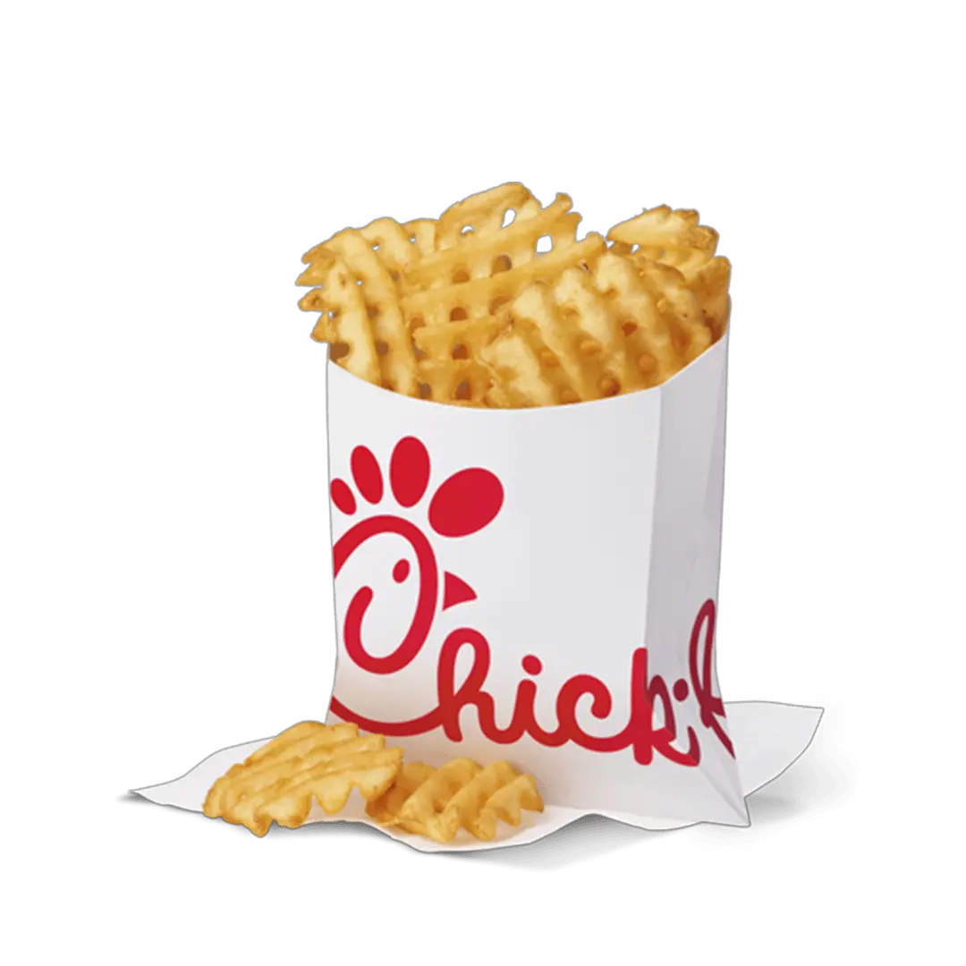  Download Waffle Potato Fries Waffle Fries Png Chick Fil A Png