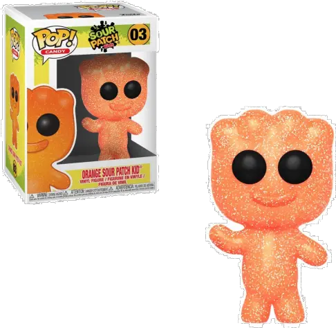  Sour Patch Kids Funko Orange Ad Icons Funko Pops Png Sour Patch Kids Png