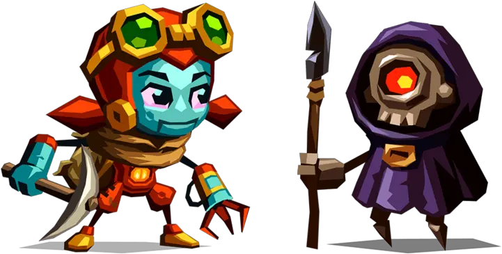  Nintendo Is Being Very In How It Chooses Indie Steamworld Dig 2 Characters Png Nintendo Seal Of Quality Png