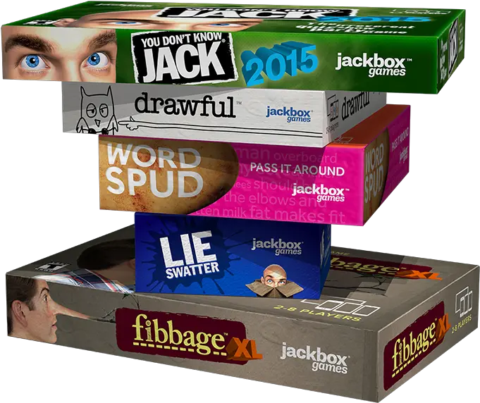  The Jackbox Party Pack U2013 Games Jackbox Party Pack 1 Games Png Jack In The Box Logo Png