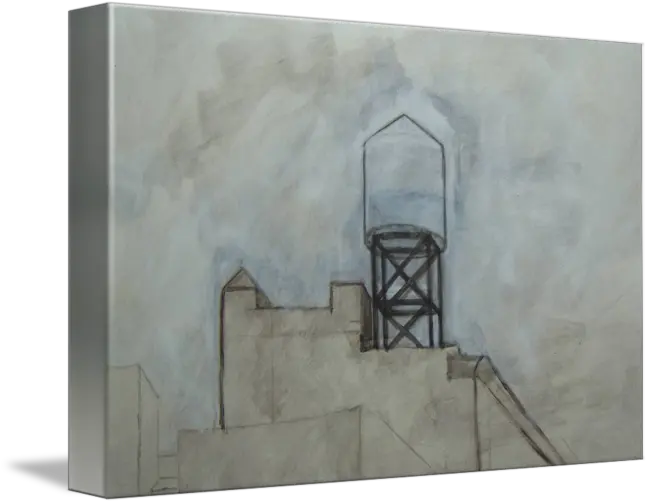  Water Tower Study Visual Arts Png Water Tower Png