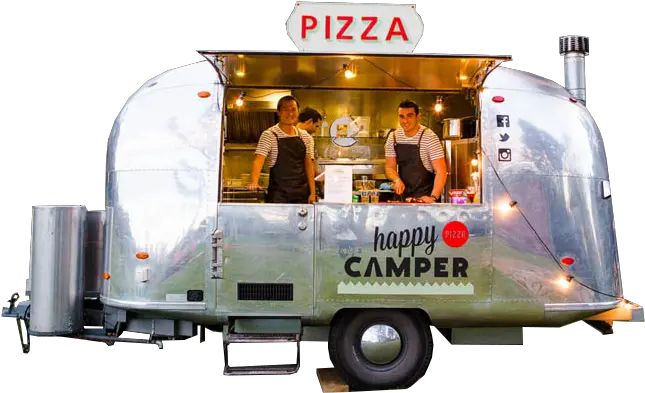  Happy Camper Pizza Food Truck Png Happy Camper Pizza Food Truck Png