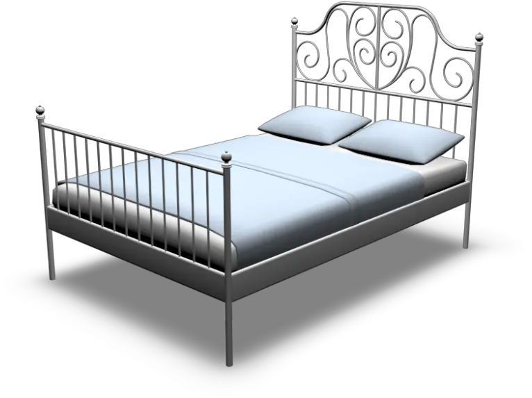  Leirvik Bed Frame With Slatted Base Design And Bed Size Png Ikea Png