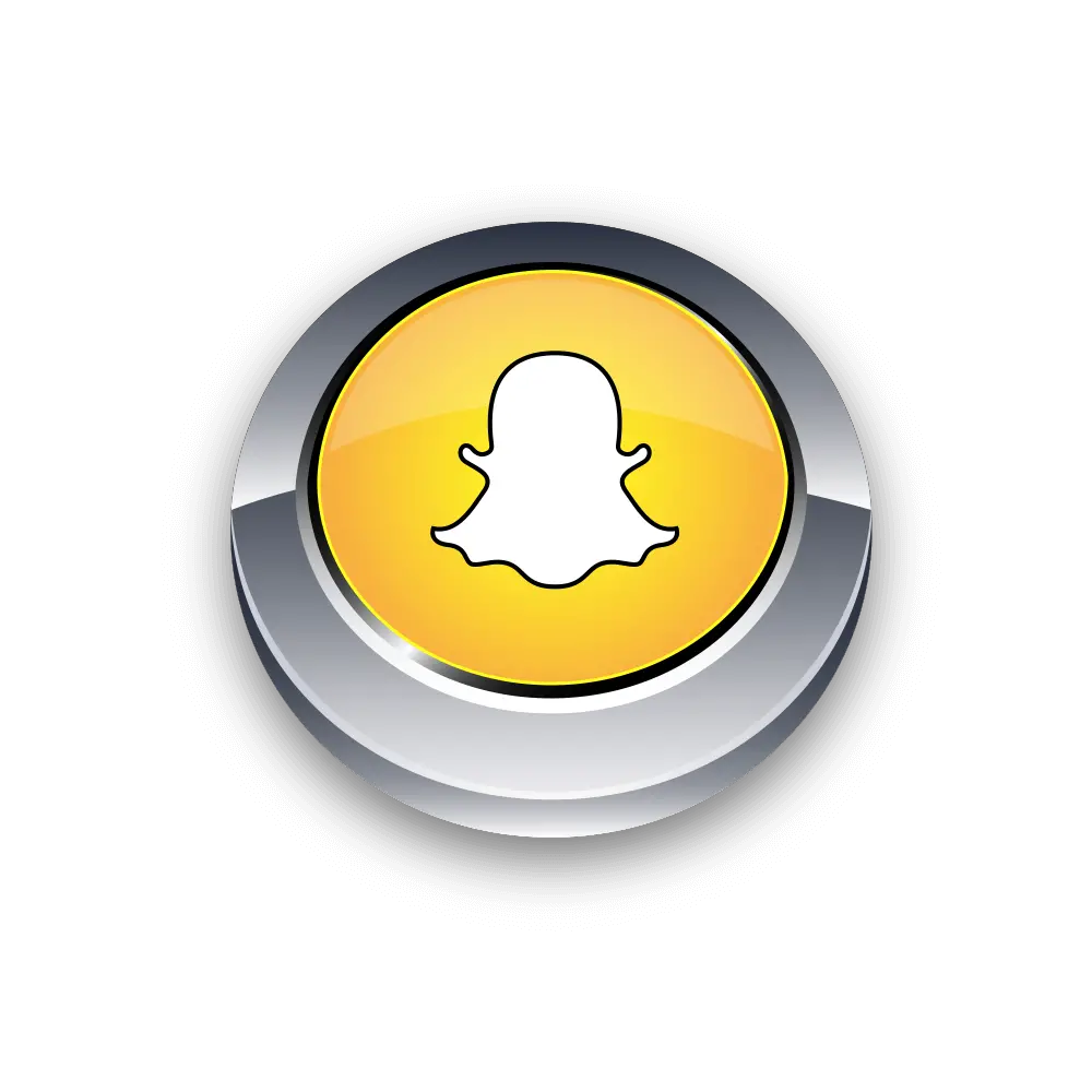  Snapchat Button Png Image Free Download Searchpngcom Circle Snap Chat Logo Png