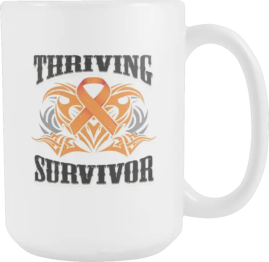  Download Thriving Survivor Orange Ribbon Kidney Cancer Wanted Png Orange Ribbon Png