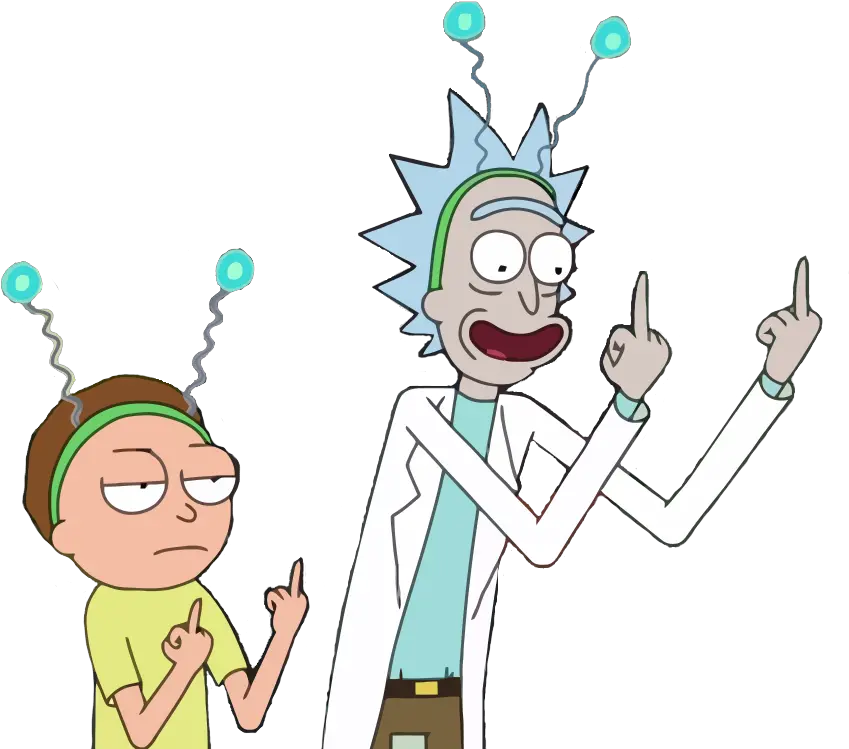  Morty Stickers Png Rick And