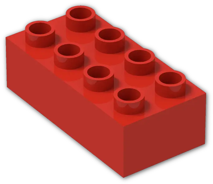  Duplo X Bright Lego Duplo Red Block Clipart Full Size Lego Brick Transparent Background Png Lego Transparent