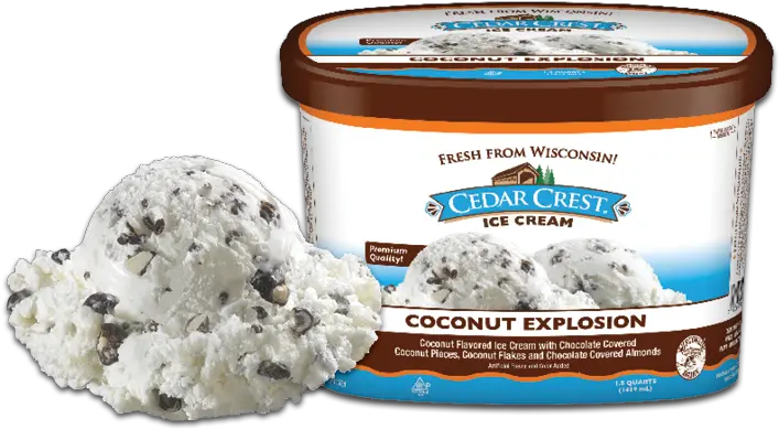  Cedar Crest Ice Cream Premium Small Batch Blue Moon Ice Cream Flavor Png Ice Cream Scoop Png