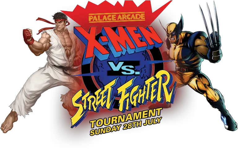  X Men Vs Street Fighter Tournament X Men Vs Street Fighter Logo Png Street Fighter Png