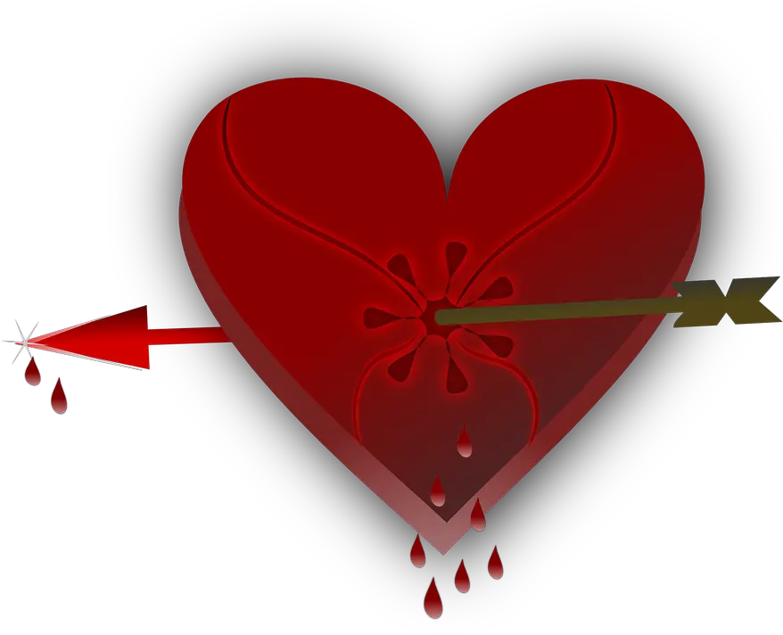  Broken Heart Love Valentine Arrow Love You Image Animated Moving Broken Heart Png Love Arrow Png