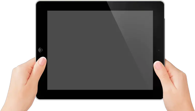  Hands Holding Tablet Transparent Png Stickpng Tab In Hand Png Hands Transparent Background