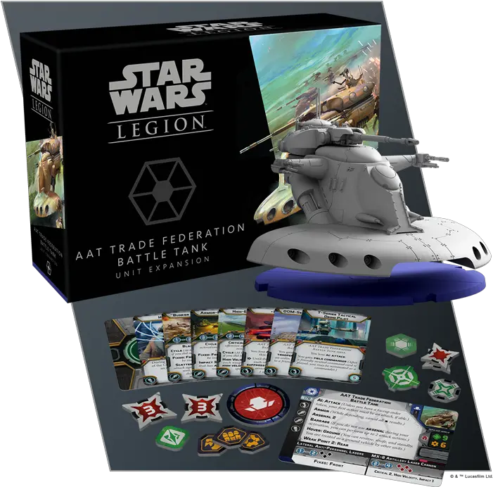  Star Wars Legion Expansions Announced Star Wars Legion Saber Tank Png Count Dooku Png