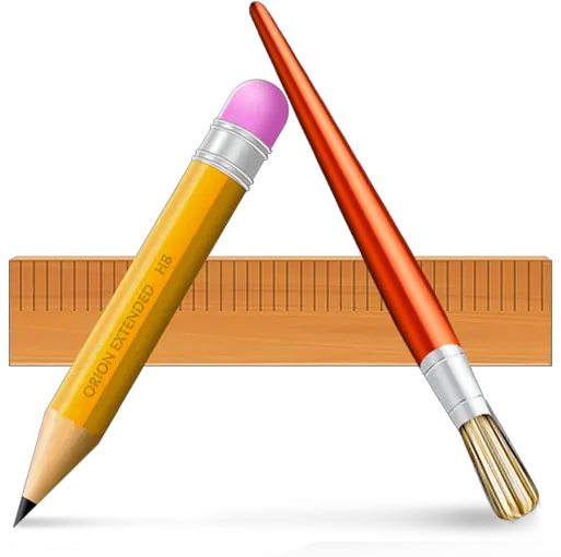  Sidebar Applications Pencil Ruler Png Icon