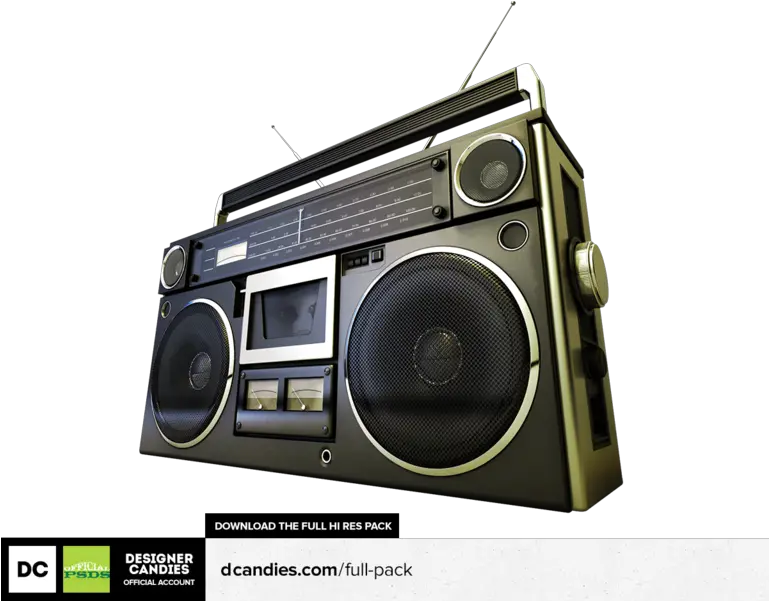  Download Clip Art Freeuse Psd Official Boombox Radio Png Boom Box Png