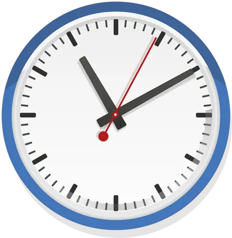  Transparent Png Svg Vector Clock Quarter To 8 Clock Vector Png