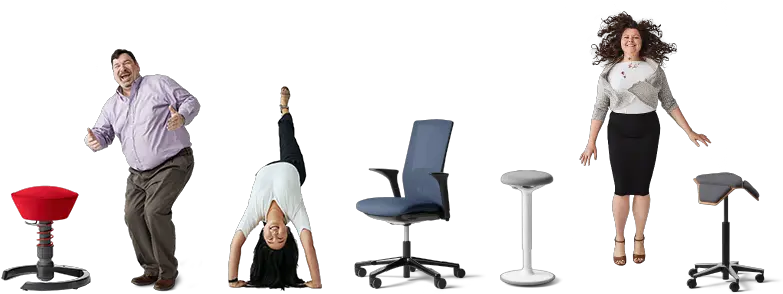  Active Sitting Fully Office Chair Png Person Sitting In Chair Back View Png