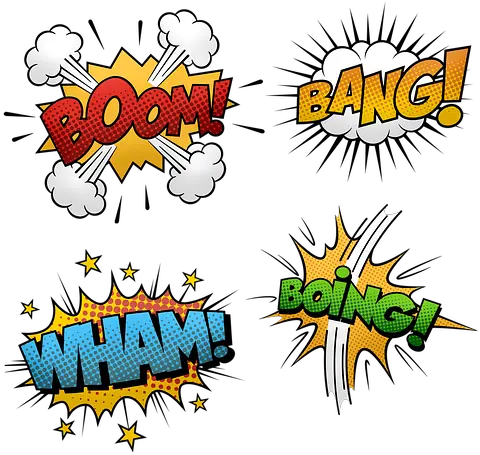  100 Free Spiderman U0026 Comic Images Comic Sound Effect Png Spider Man The Icon Book