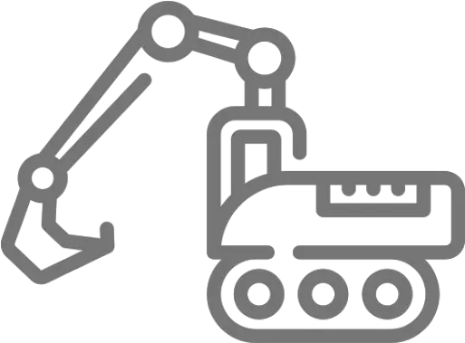  Excavation U0026 Grading Contractor Land Clearing Services Dot Png Digger Icon