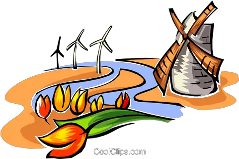  Clipart Holland Tulips Clip Art Library Dutch Clip Art Free Png Dutch Windmill Icon