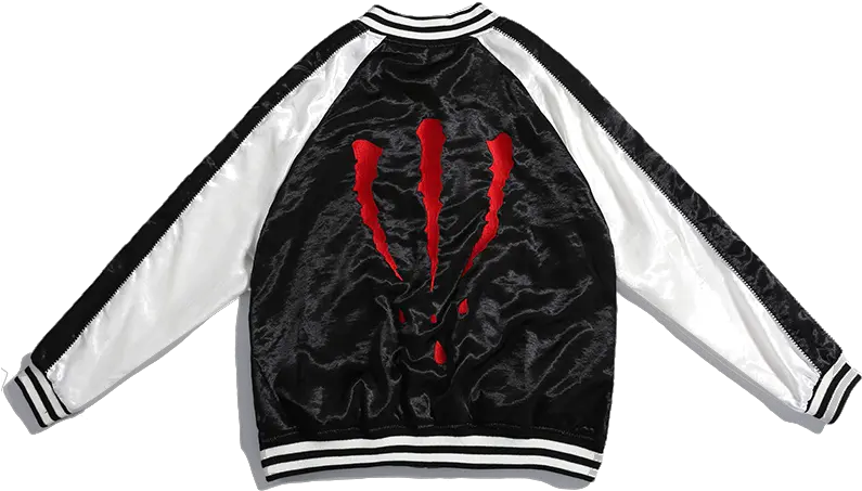  Baseball Uniform Blood Claw Mark Leather Jacket Png Claw Mark Png