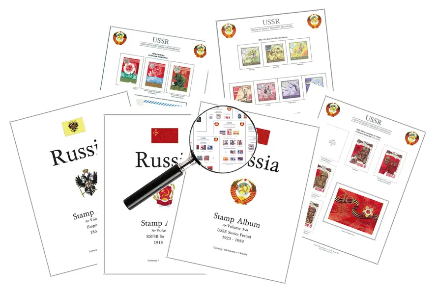  Russia Stamp Album Colour Or Greyscale Preprinted Graphic Design Png Soviet Union Png