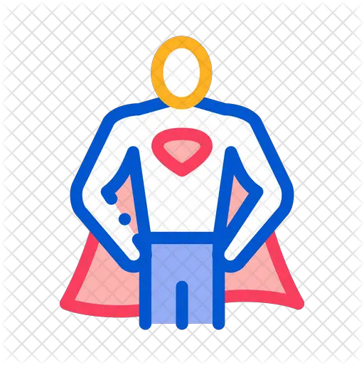  Superman Icon Of Colored Outline Style Superman Icon Png Superman Logo Svg