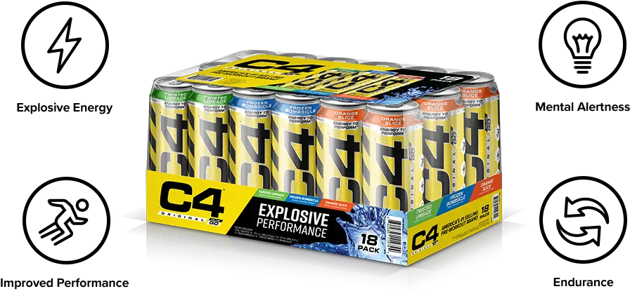  Exclusive C4 Carbonated 18 Pack At Costco Fuel Your Icon Png Costco Png