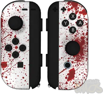  Blood Splatter Nintendo Switch Joy Cons Custom Png Blood Spatter Transparent