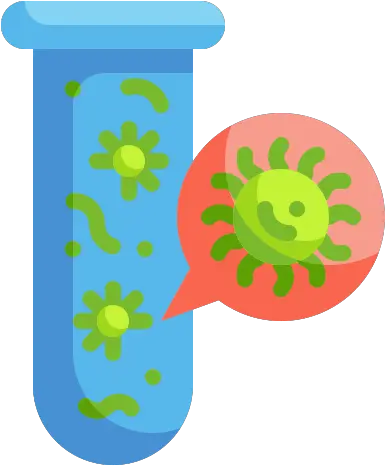  Bacteria Chemical Lab Science Test Tube Virus Icon Dot Png Bacteria Png