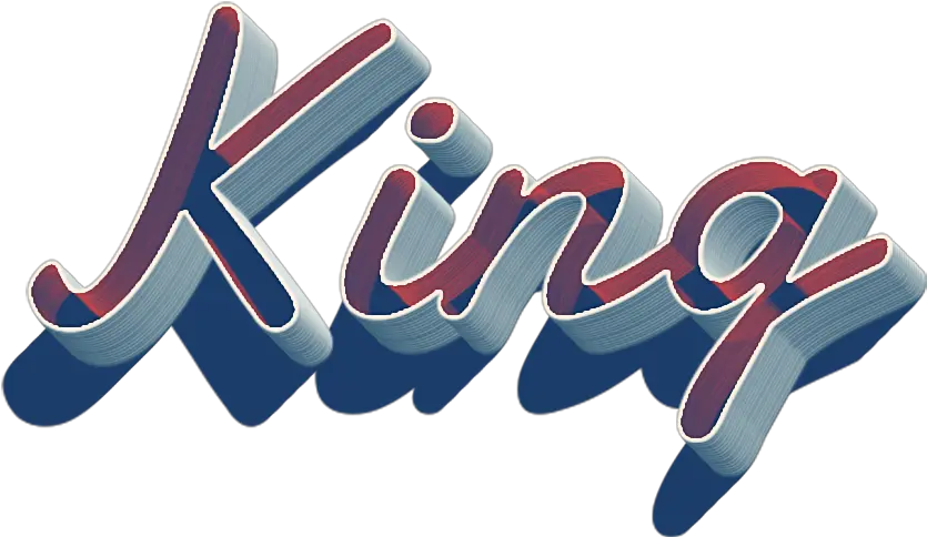  King 3d Letter Png Name King Letter Png Letter I Png