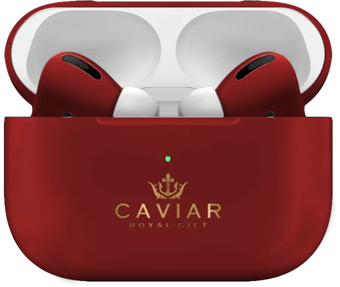  Caviar Airpods Pro Red Caviar Airpods Pro Png Airpods Transparent Png